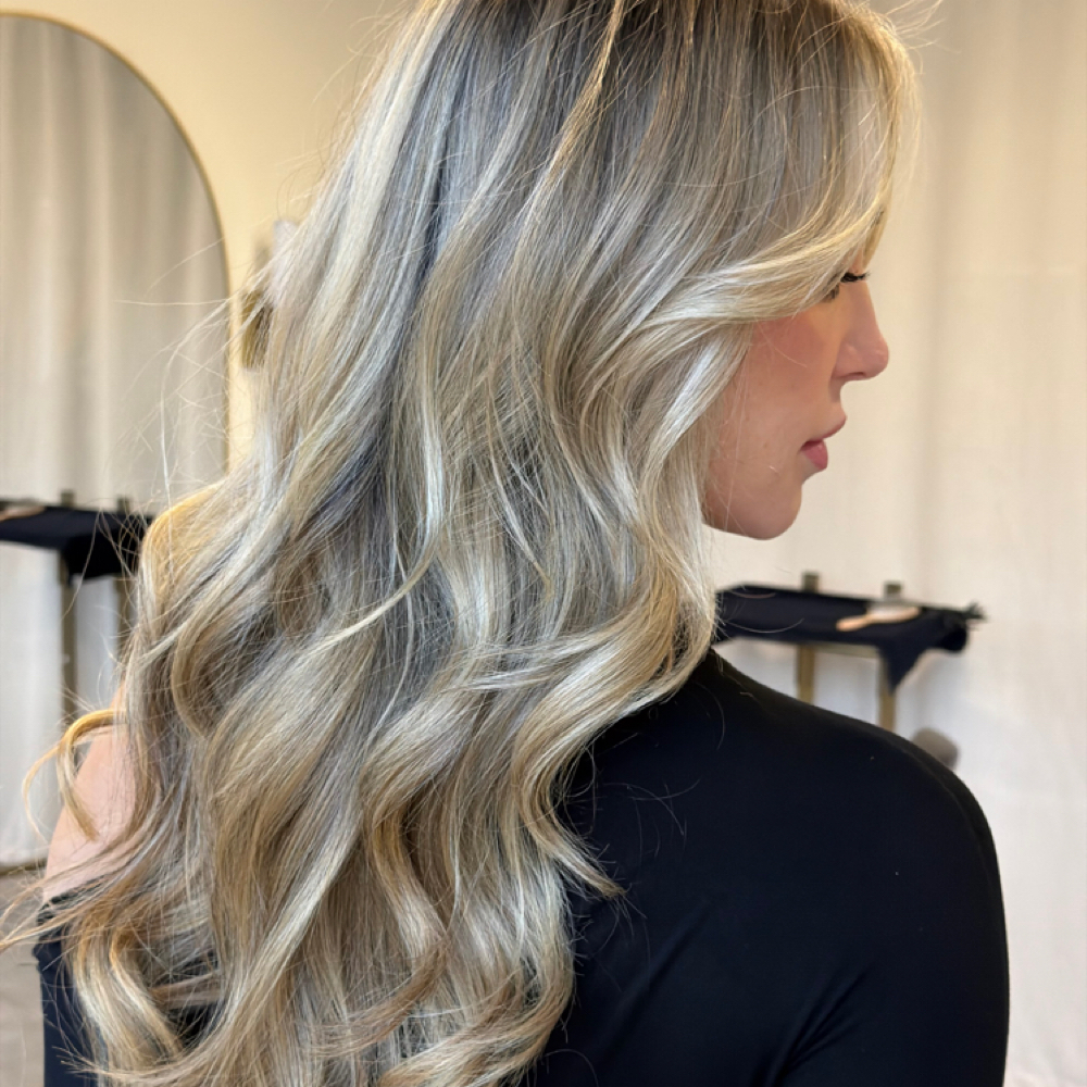 partial blonding at Modern & Mane Salon in Denver, CO