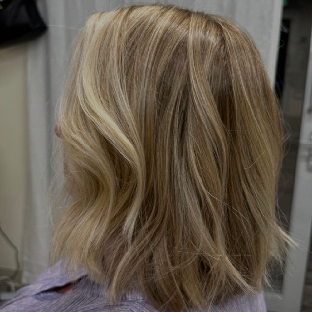 partial blonding at Modern & Mane Salon in Denver, CO