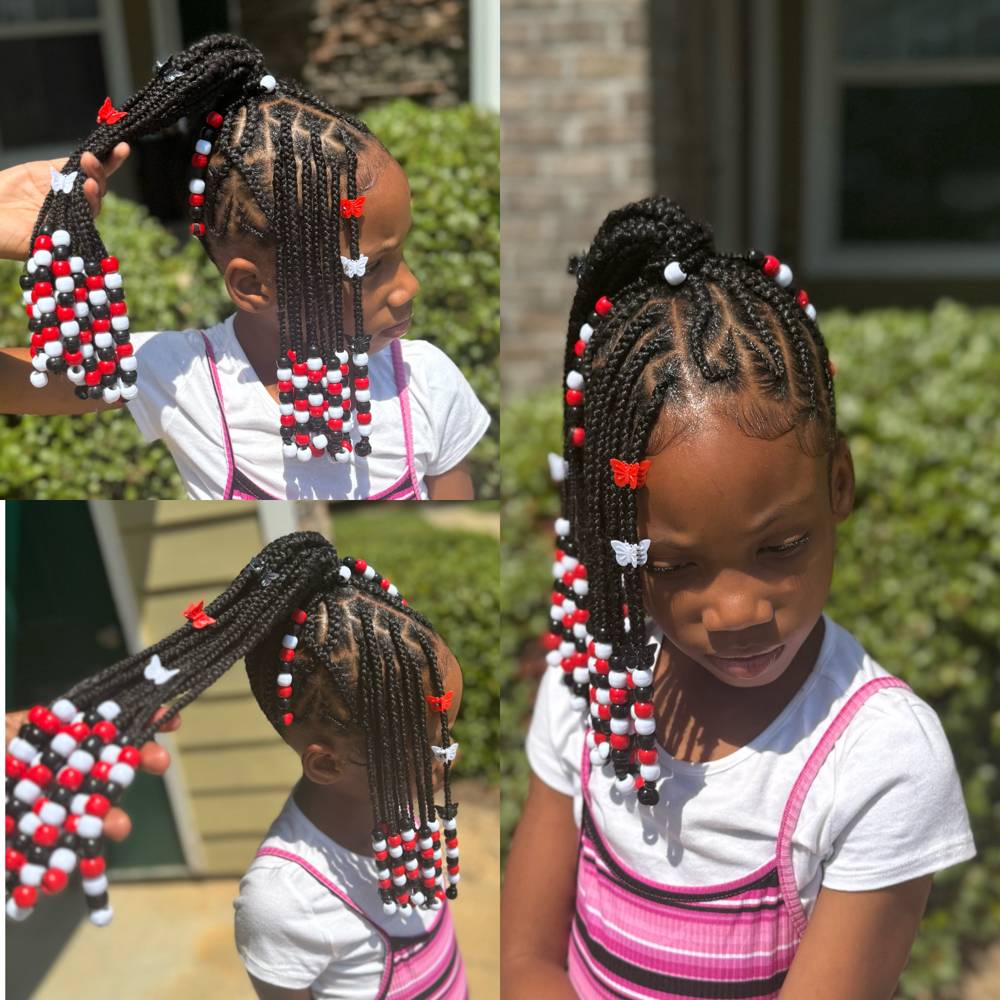 Kiddos Braided Up Ponytail ๐๐ฎโ๐จ