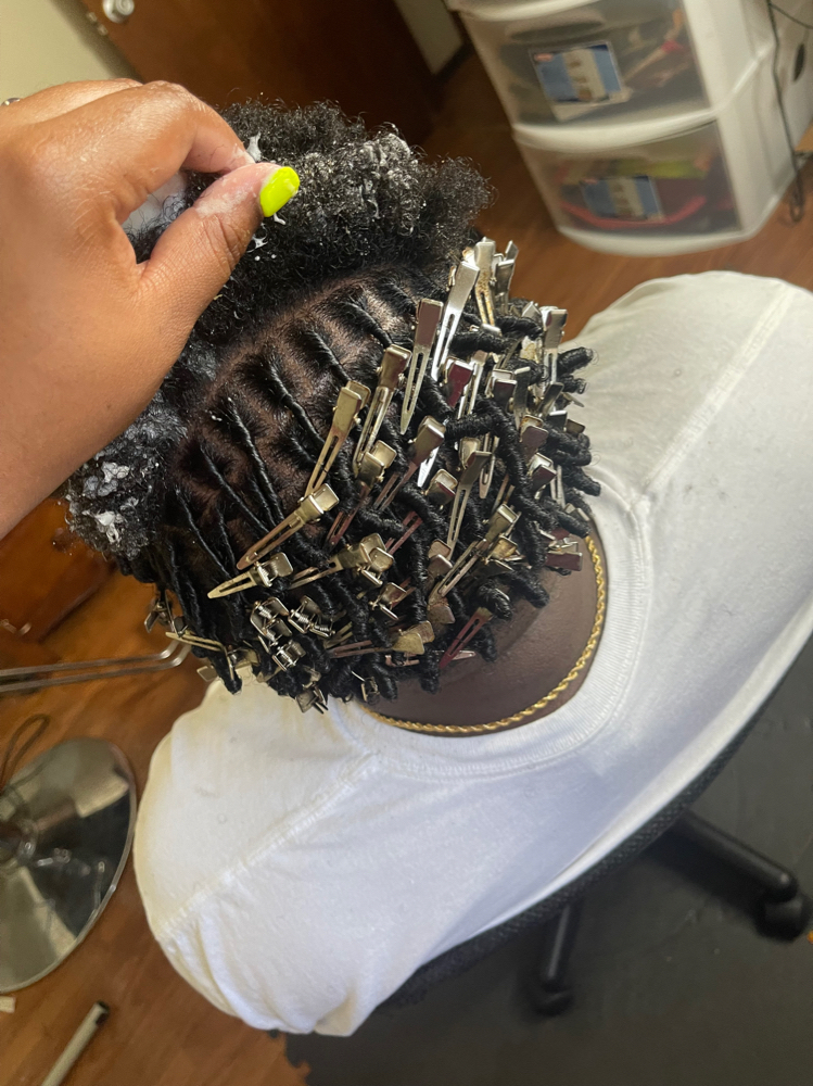 Traditional Starter Locs at Eight28 Hair in Auburn, AL