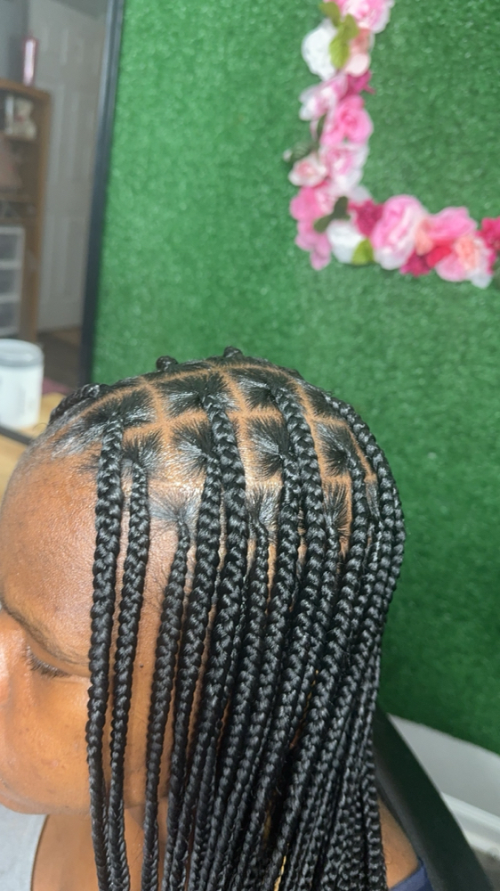 Knotless Braids touch up