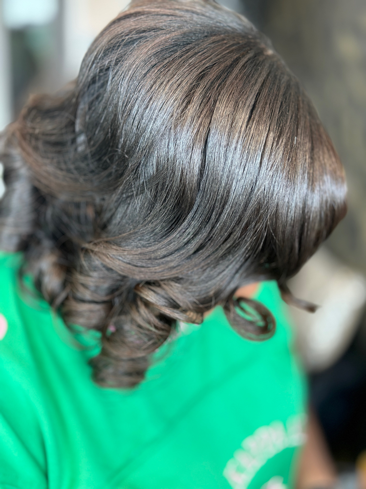 Silk Press at Deante  Yopp in Farmington Hills, MI