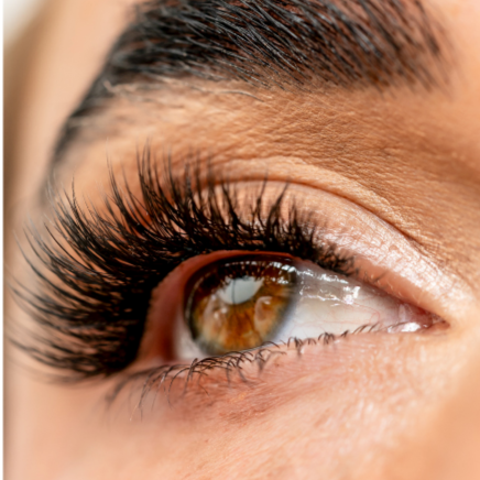 New Set of Lash Extensions at Quiet Beauty Spa in Newport Beach, CA