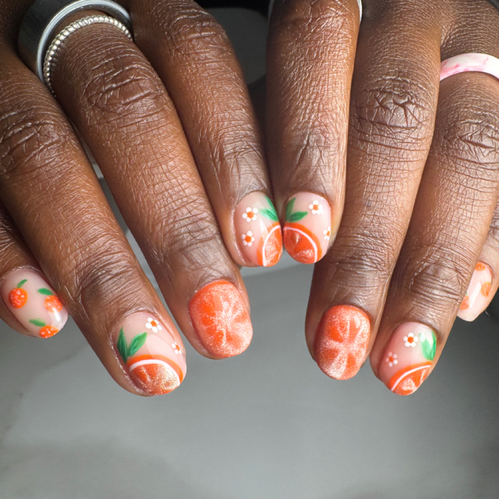 Freestyle Structured Gel Mani at Nailz By Alexiz in Las Vegas, NV