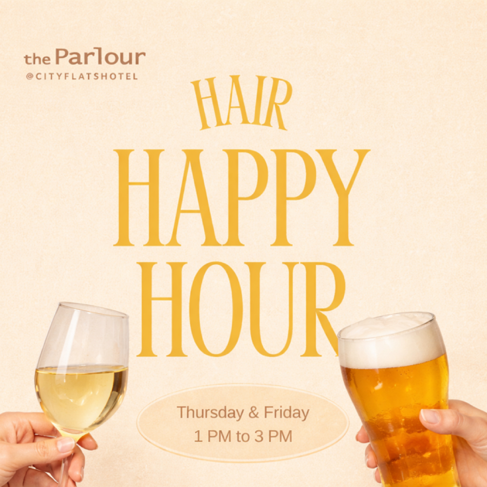 Blowout + Curls- HAIR HAPPY HOUR at the Parlour in Grand Rapids, MI