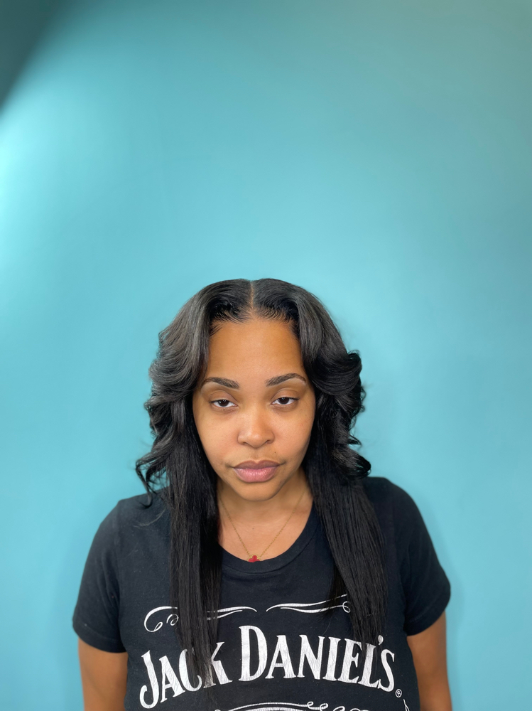 Relaxer Retouch & Style