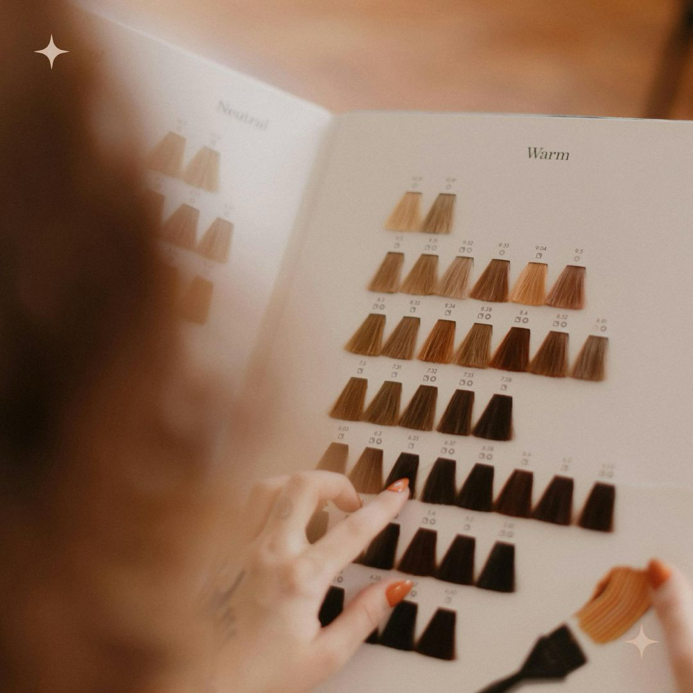 Corrective Color at Ox + Linen Salon in Spring, TX