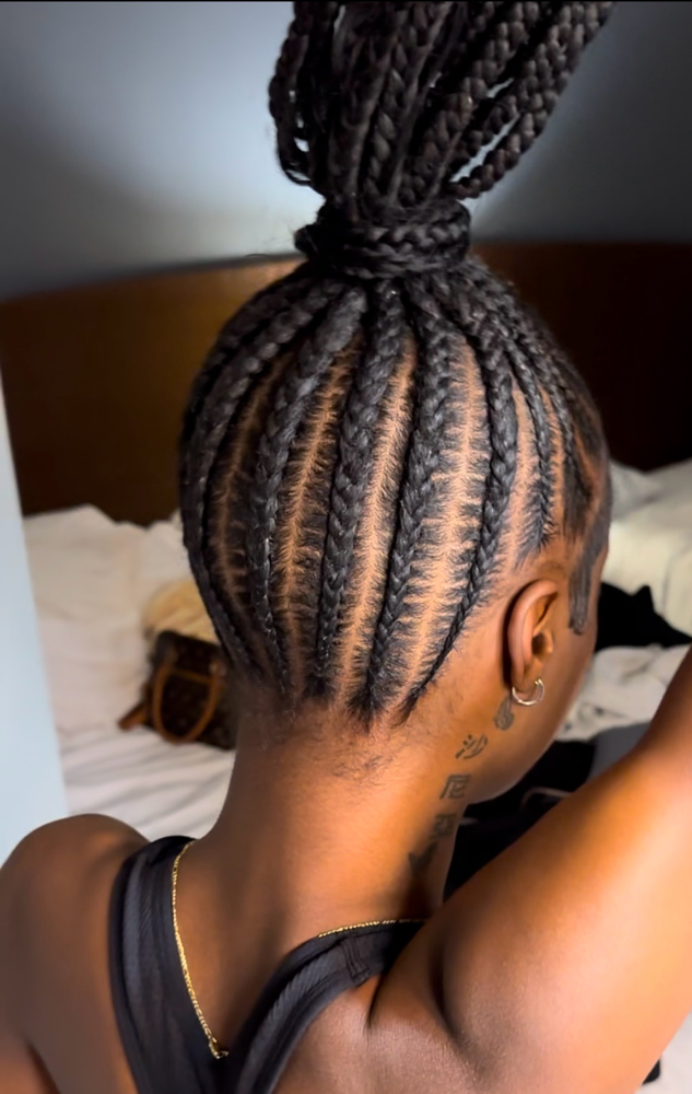 Braided Ponytail at Kahuna Styles in colorado springs, CO