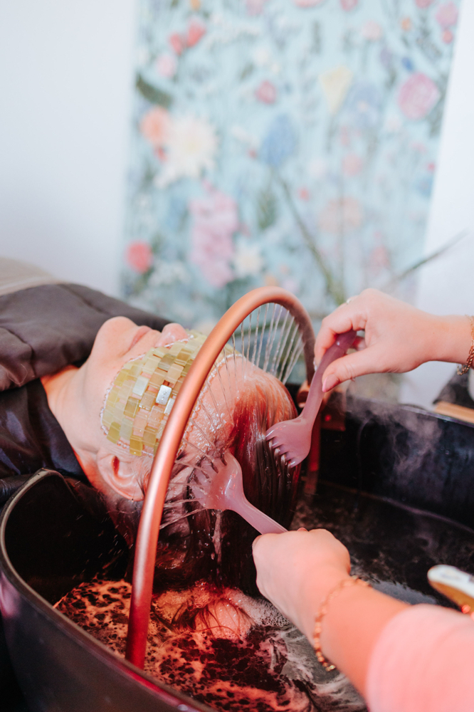 Head Spa Treatment With Blowout