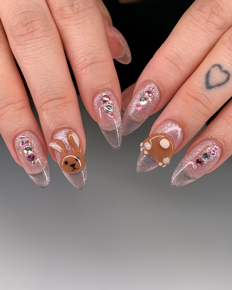 Gel X Extensions at True artist studio in Goose Creek, SC