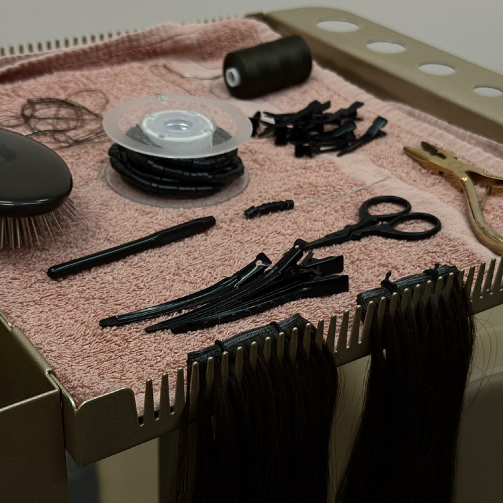 Weft Extensions at Kay O’Hair in Savannah, GA