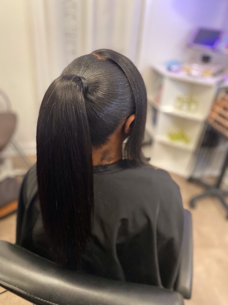 Sleek Ponytail