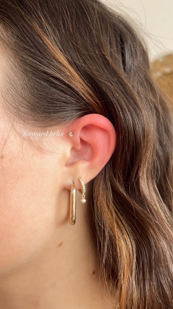 Forward Helix Piercing