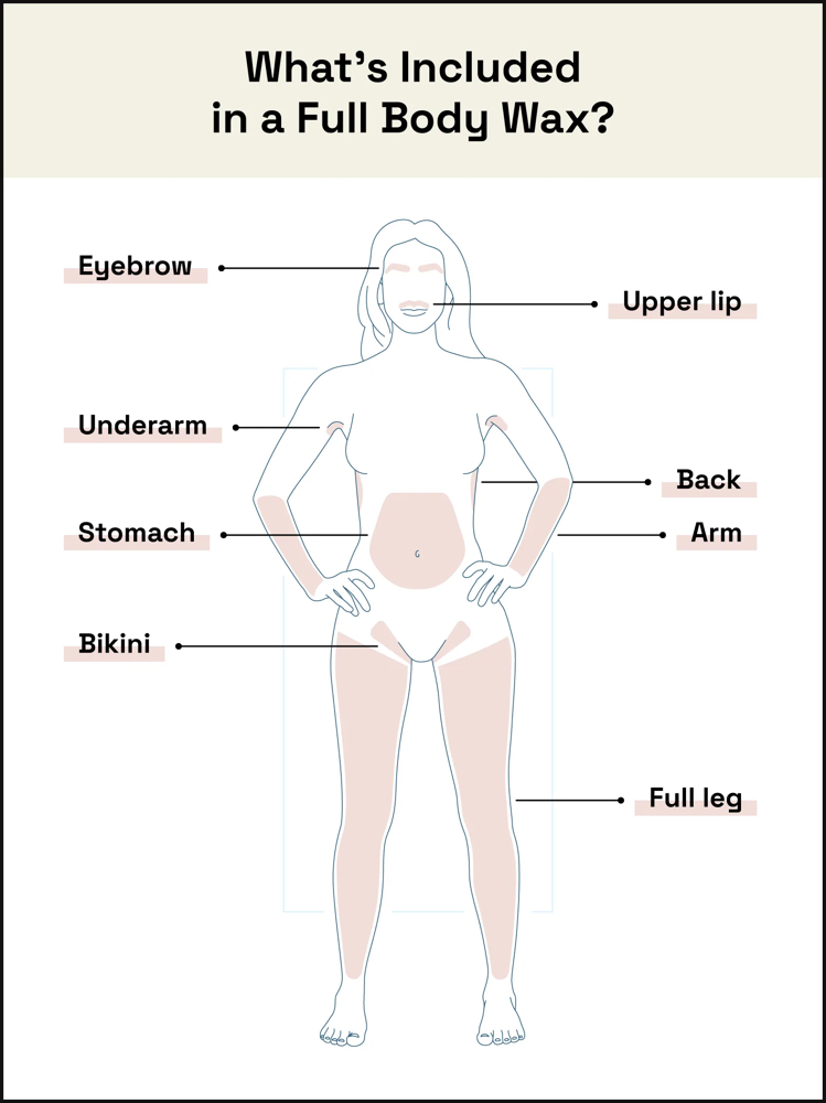 Women’s FULL Body Wax