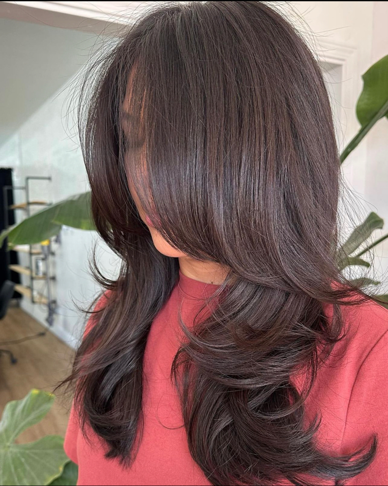 Haircut and style