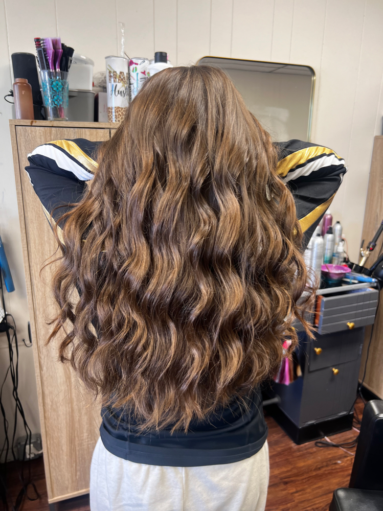 Down and Curled at Hair by Sarah - Hair In The Square Beauty Bar in Lynn, MA
