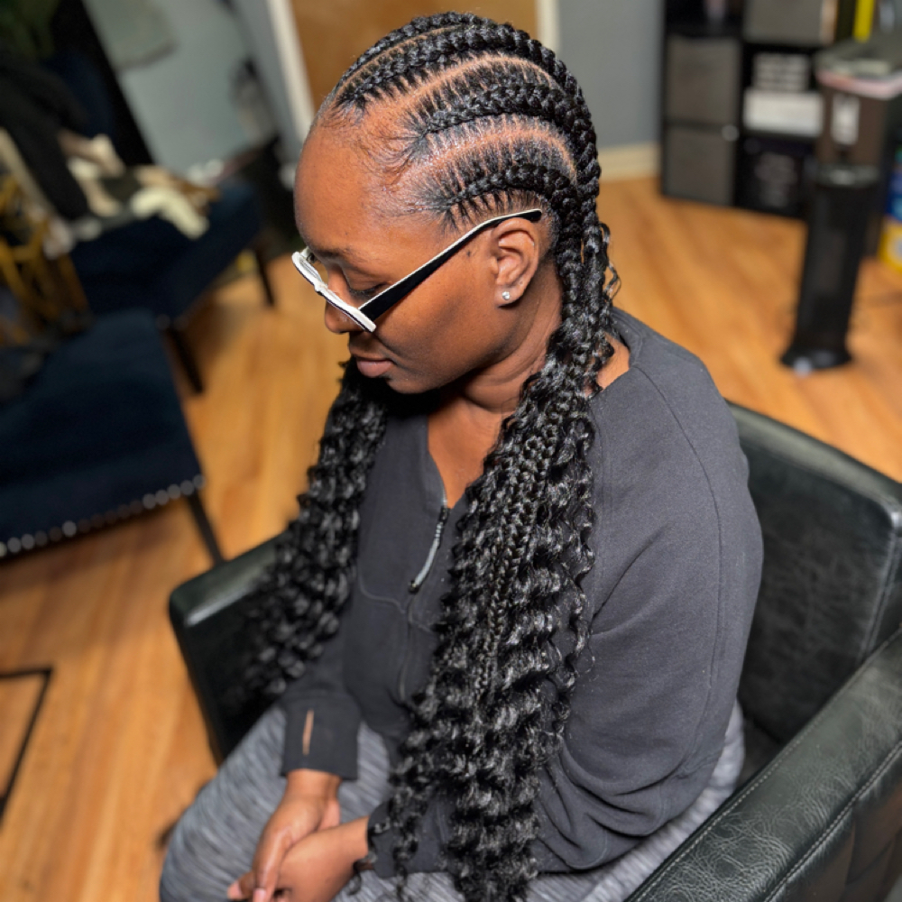Bohemian Stitch Braids (6) at JCTouch Salon in Parkville, MD