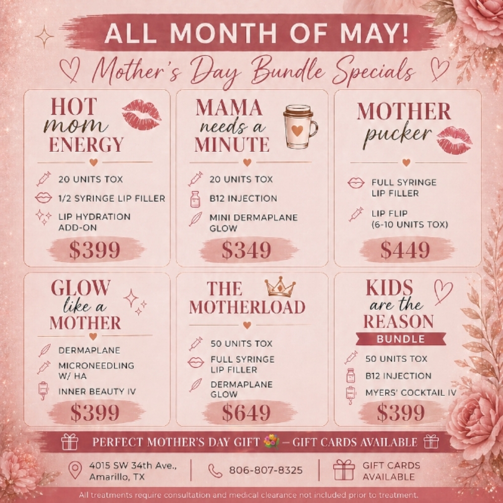 May PROMOS Mother's Day! at Reveal Wellness Studio in Amarillo, TX