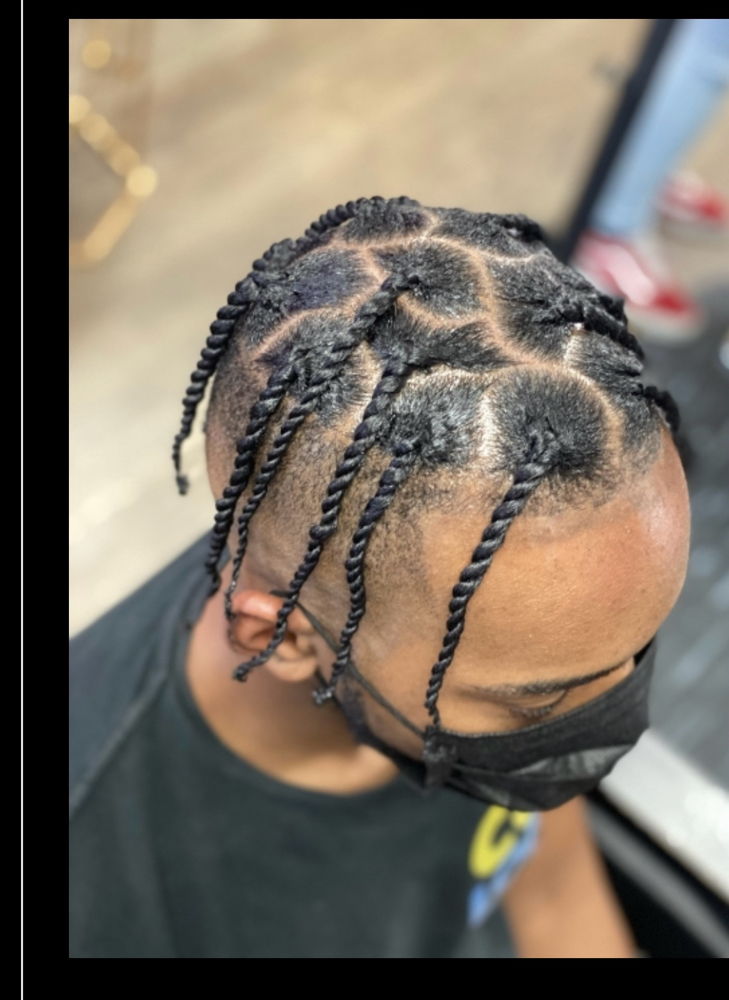 Two Strand Twists (HighTop Oval)