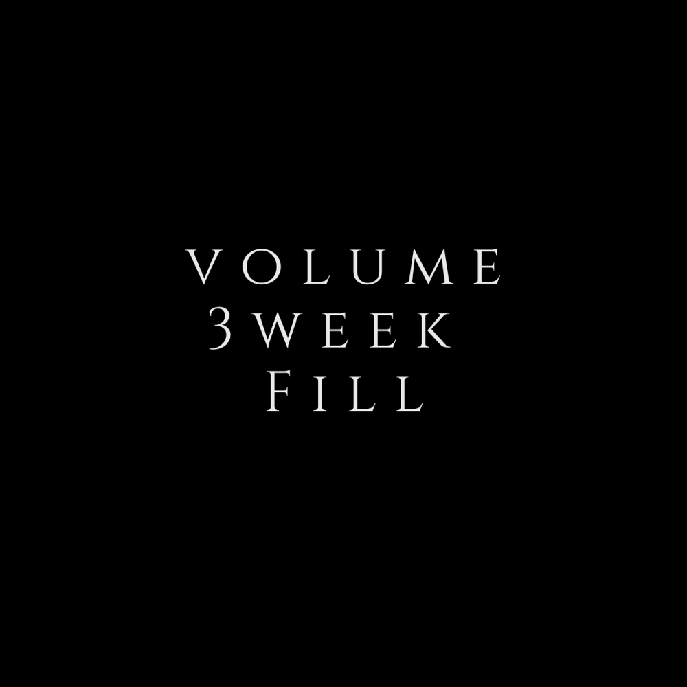Volume 3 Week Fill
