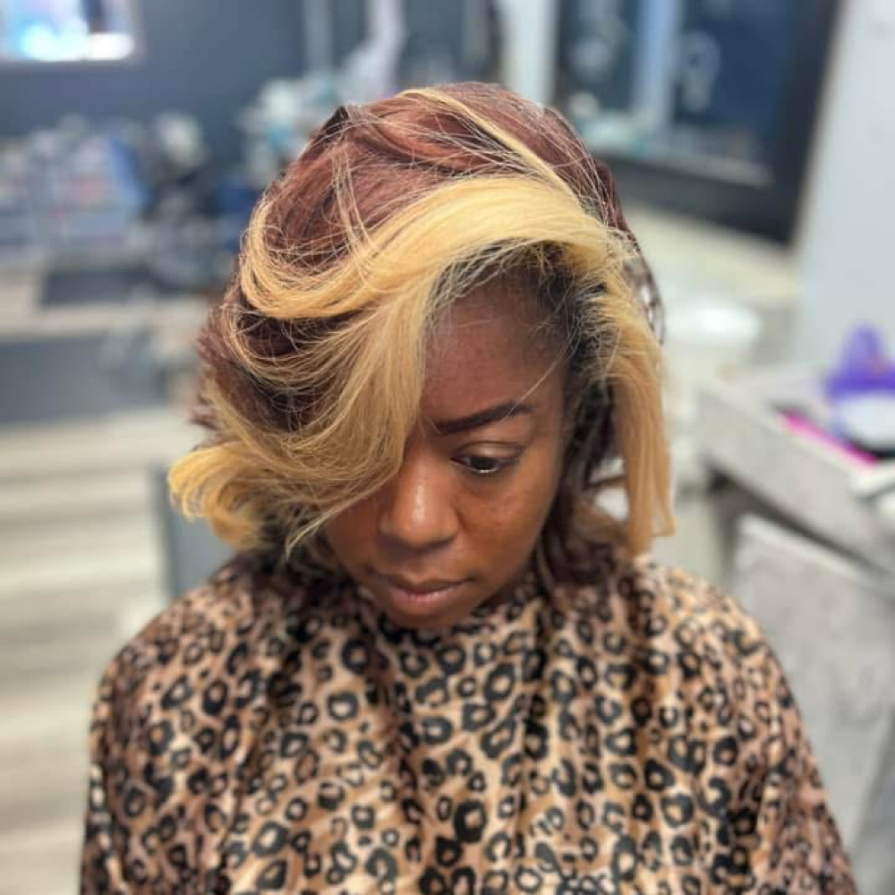 custom coloring services at Shear Purpose Beauty LLC in South Bend, IN