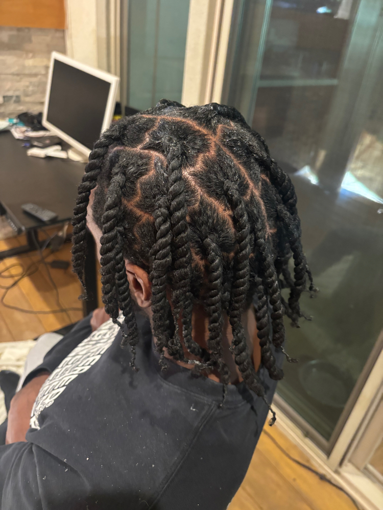 Two-Strand Twists (Natural Hair)