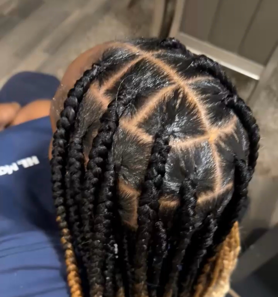 Large Knotless at Kstylez in West Point, GA