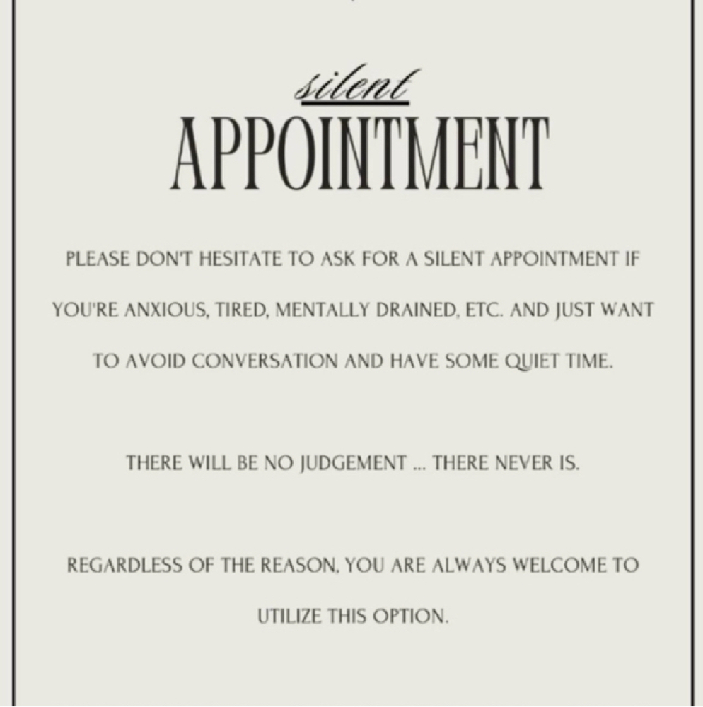 Silent Appointment at Shear Color By Rahchelle (Mae & Co. Salon) in Grafton, WI