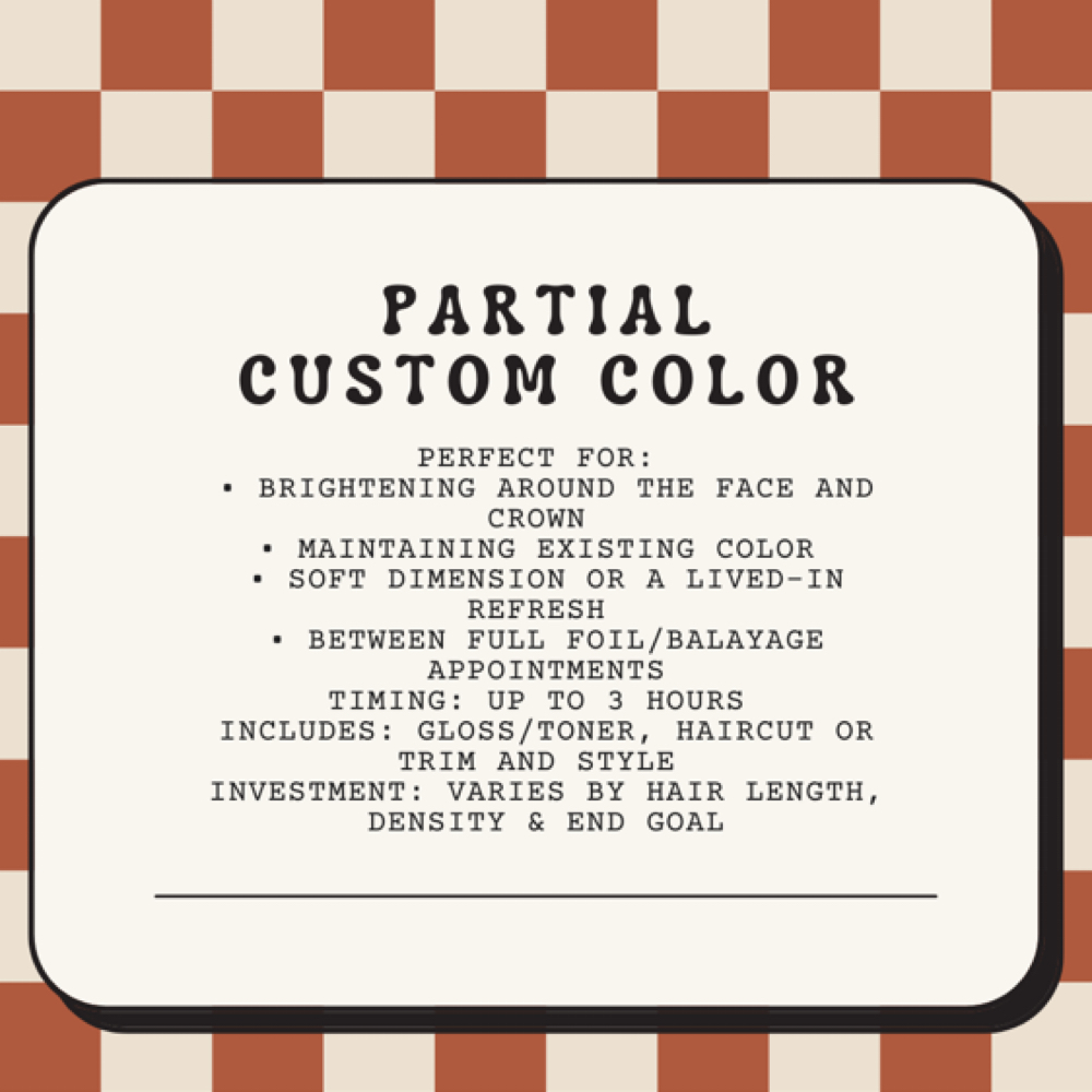 Partial Custom Color at High Desert Hair Colorado in Grand Junction, CO