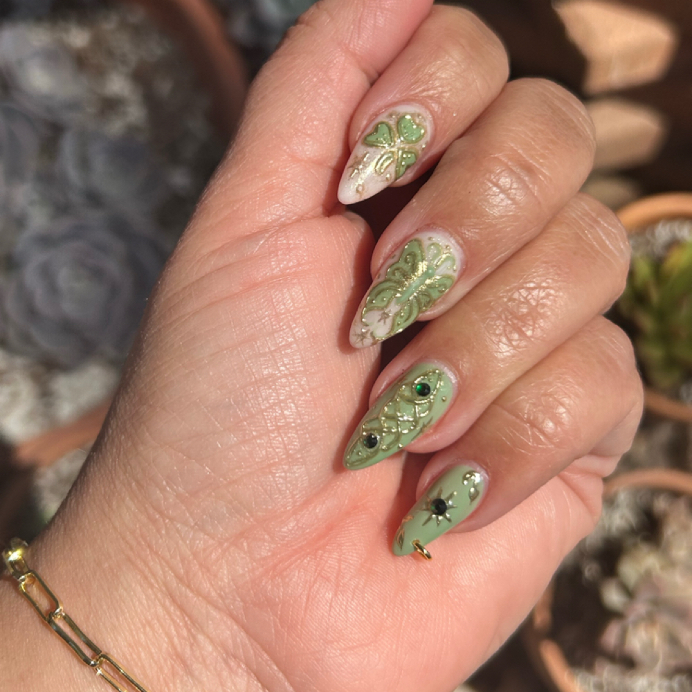 Hard Gel Overlay/Extensions at The Nail Garden in Sarasota, FL
