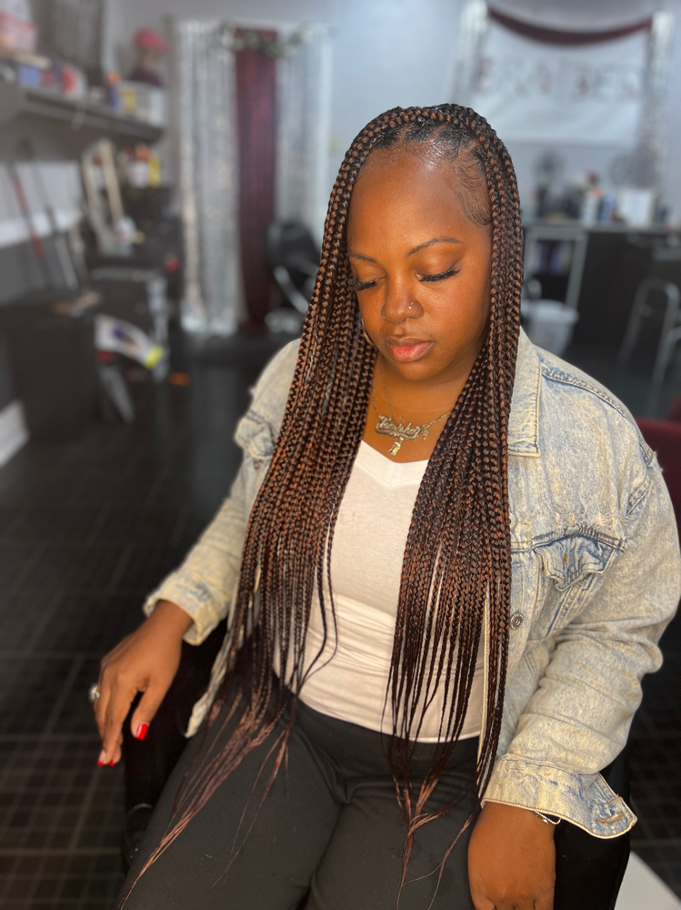 Medium Knotless Box Braids