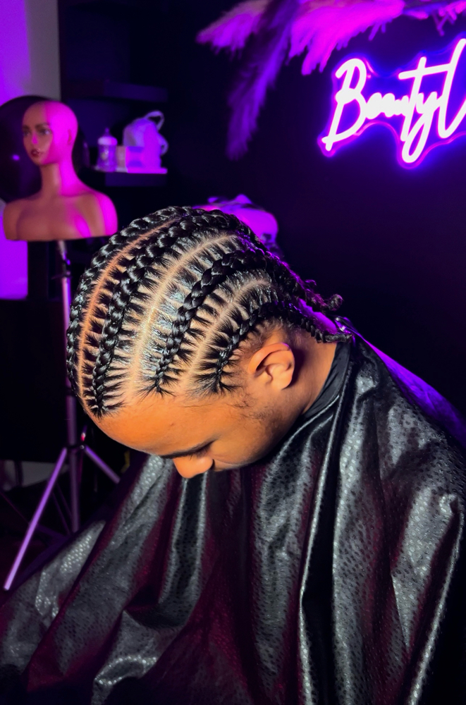 Cornrows/Stitch braids