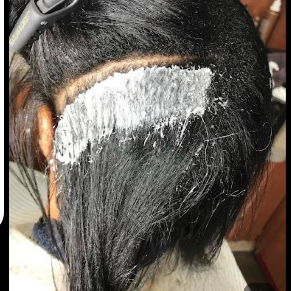 Relaxer and flat iron