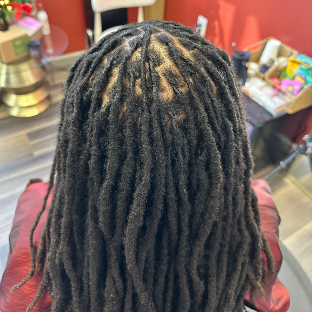 Loc Maintenance at Follicle & Foundation Natural Hair Care in Marietta, GA