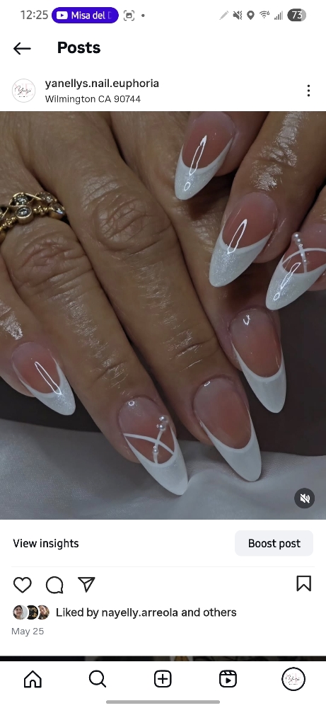 Medium Freestyle Gel X at Yanellys.nail.euphoria in Wilmington, CA