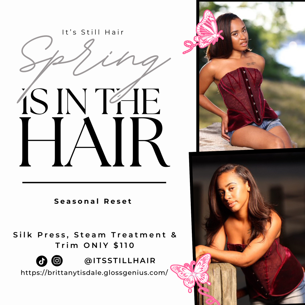 Seasonal Reset 🌸 at It’s Still Hair in Owings Mills, MD