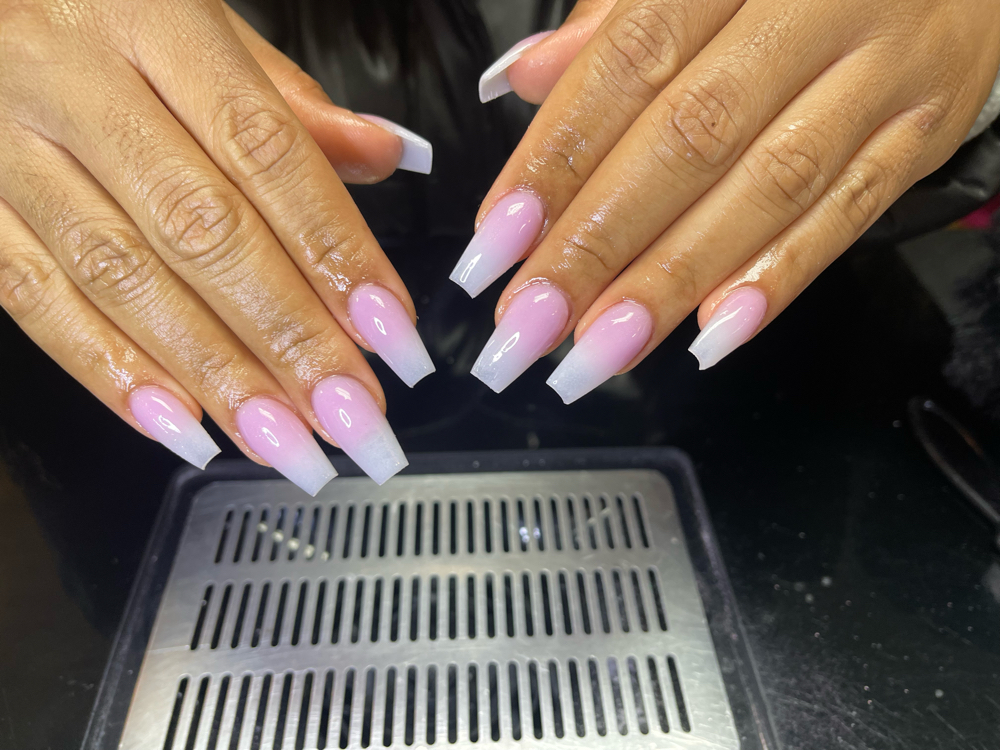 Medium Pink&White/Ombre P&W