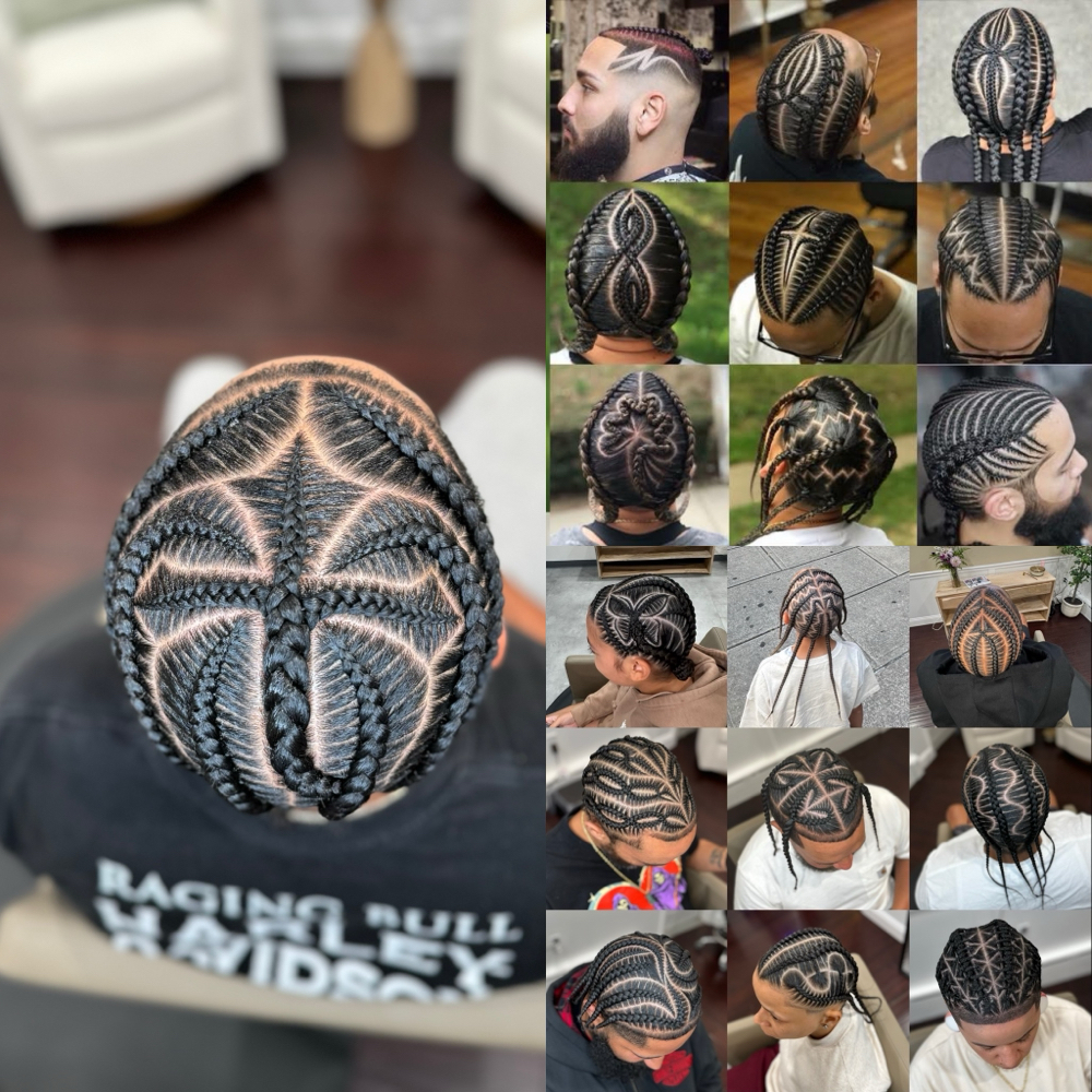 Braid/designs w/ Priscilla