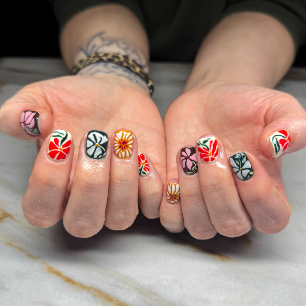 GelX soak & new builder gel overlay at Ethereal Nail Artistry in Old Hickory, TN