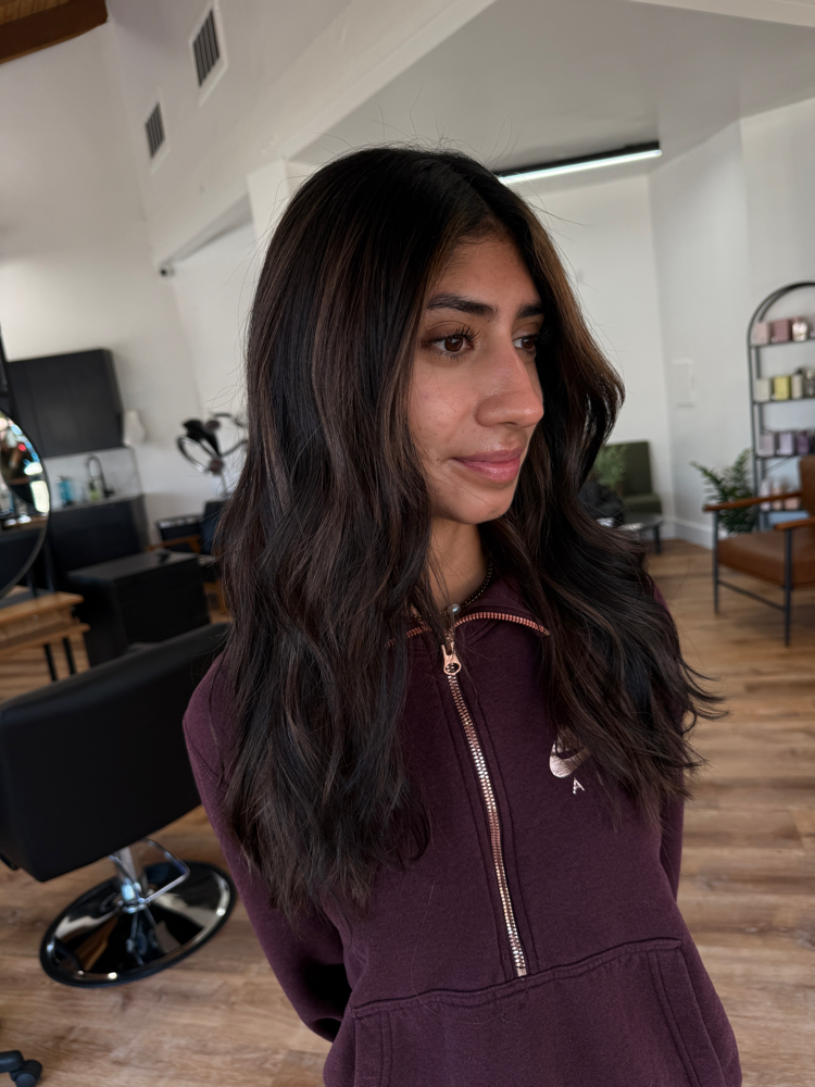 Partial Balayag/Highlight + Haircut