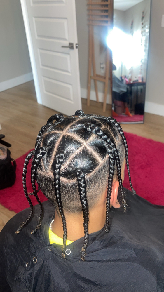 Men’s Single Braids/Twist