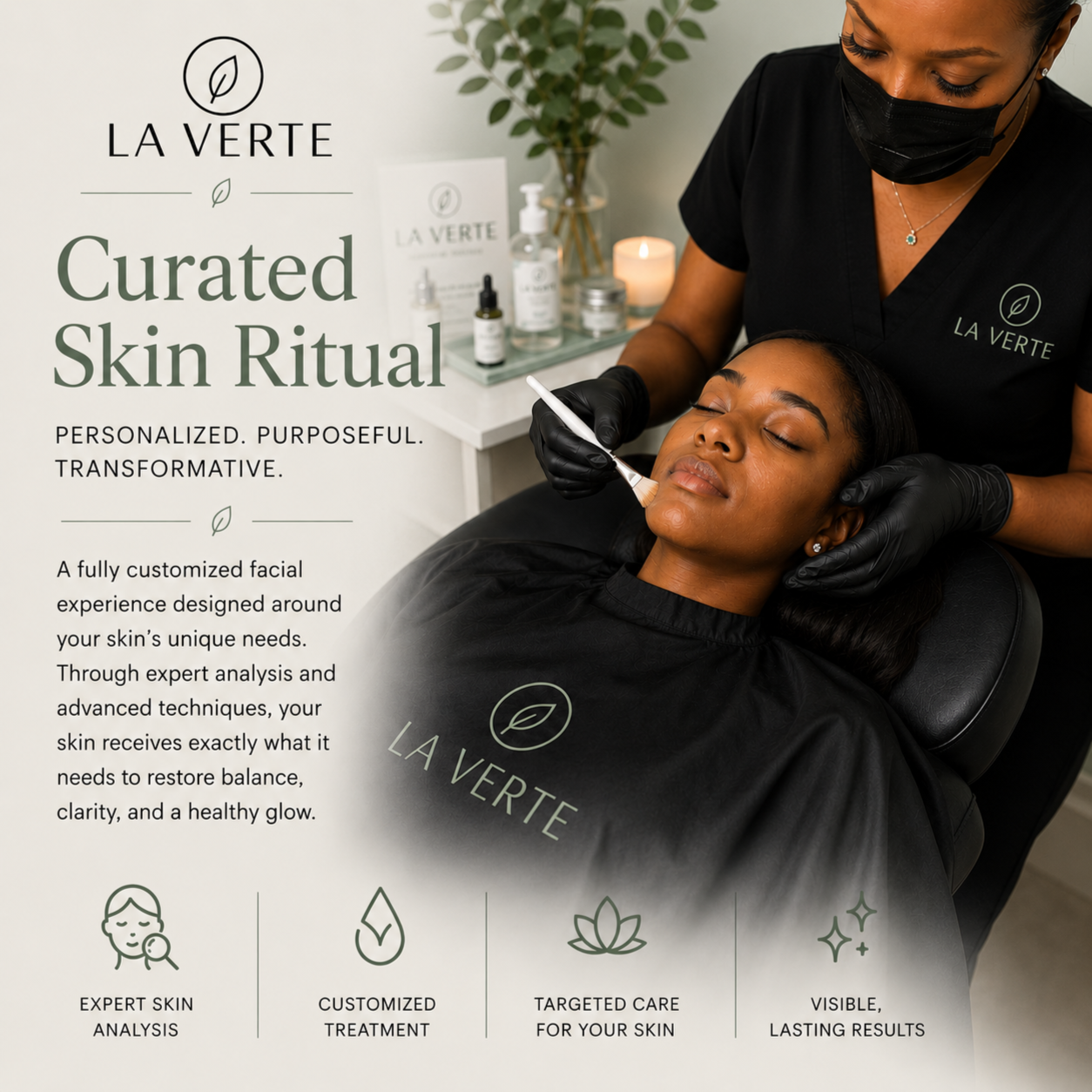 Curated Skin Rituals at La Verte Skin in Houston, TX