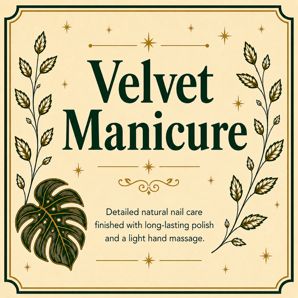 Velvet Manicure at Ashley’s Little Nail Bar in Austin, TX