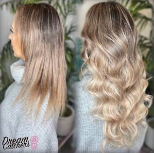 Hair Extension Initial Installation