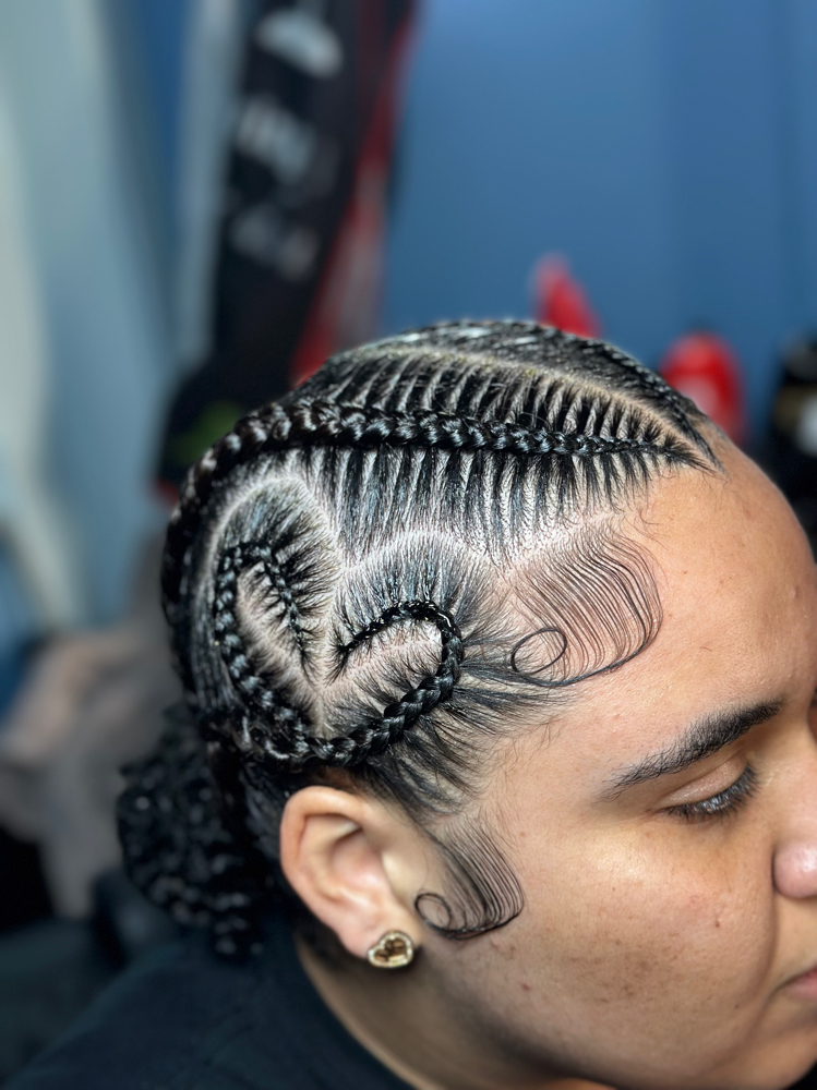 4 Stitch Braids + Heart