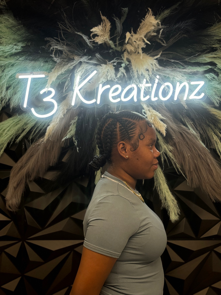 Adult 13+ • Crisscross braids