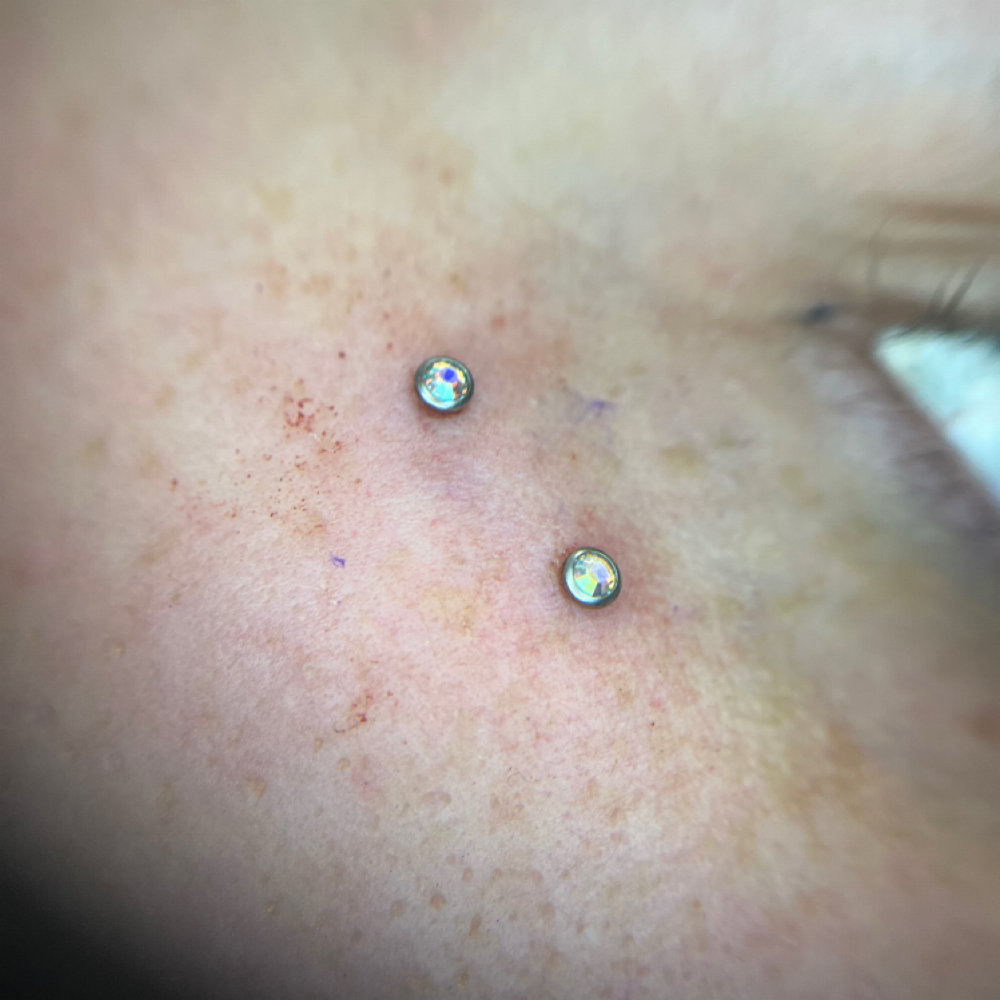 Surface Piercing at The Hidden Gem Jewelers in Ashland, OH