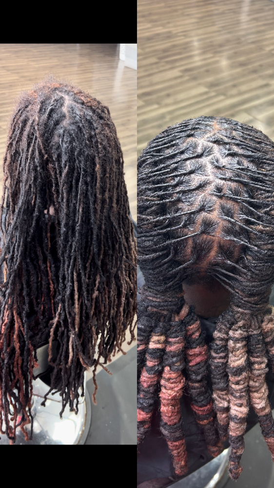 (retwist&style) MID BACK/LONGER