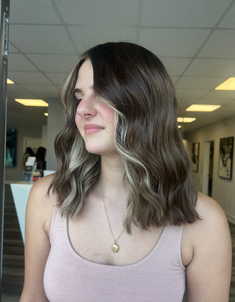 Face Frame Highlight at Hair by Kendal Grace in Stafford, VA