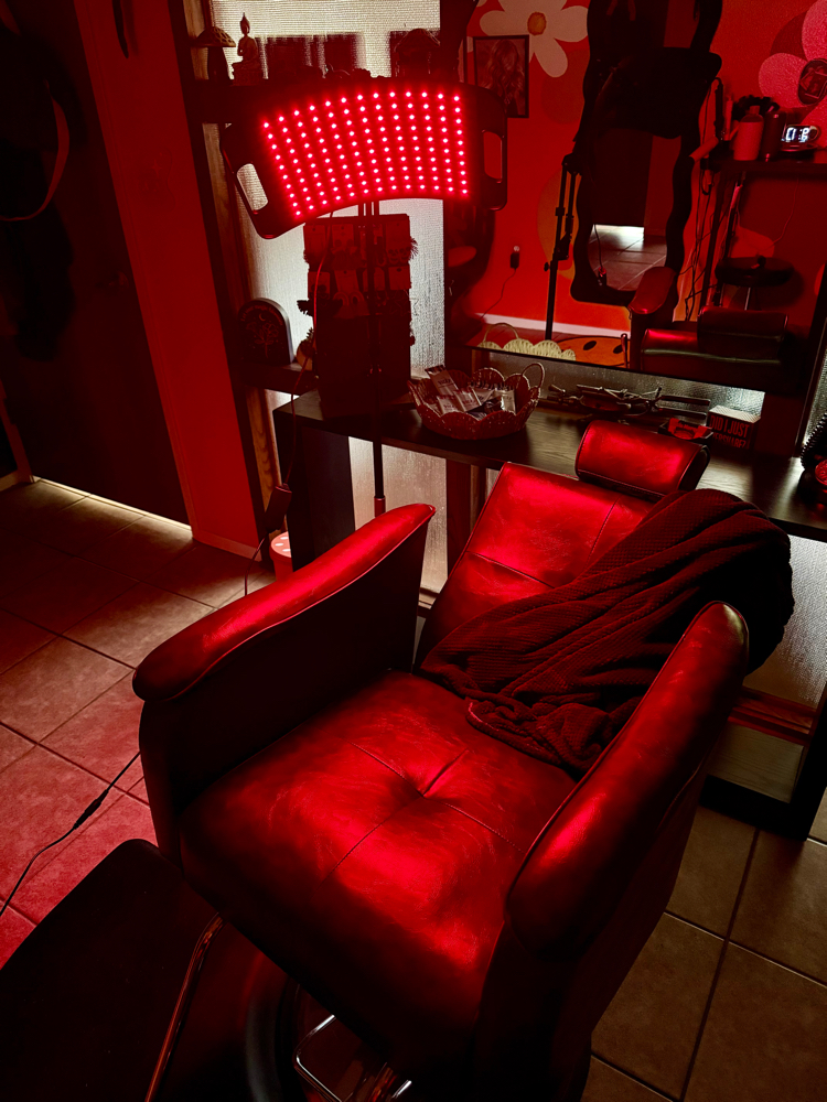 Red Light Therapy Session